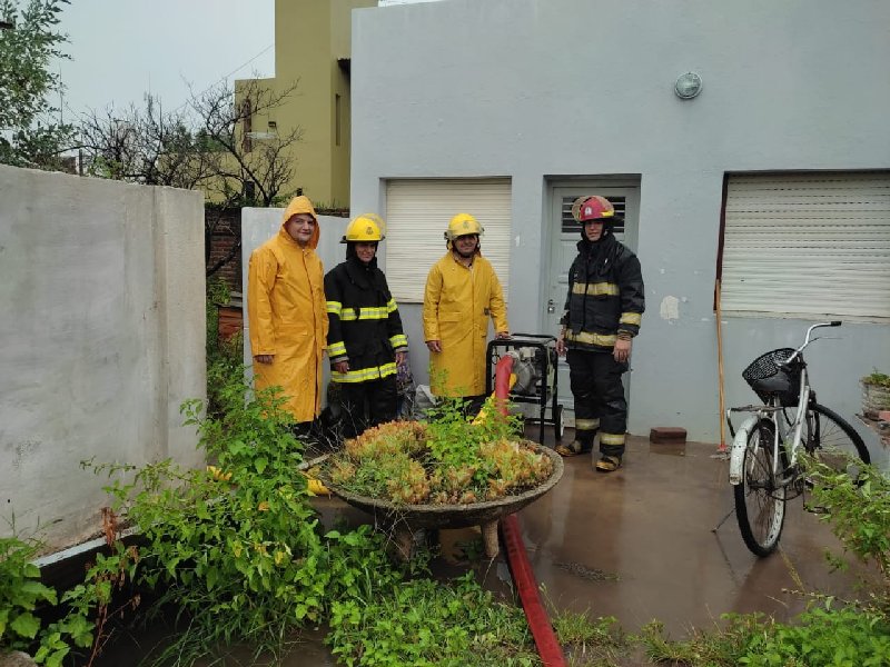 Importante lluvia en Chipión y región